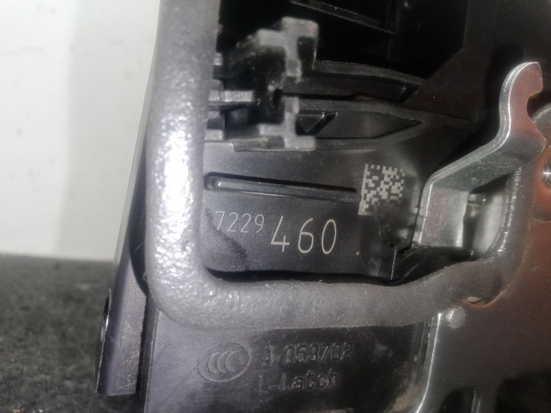 Recambio de cerradura puerta trasera derecha para bmw 1 (f20) 116 d referencia OEM IAM 7229460 4 PINES 