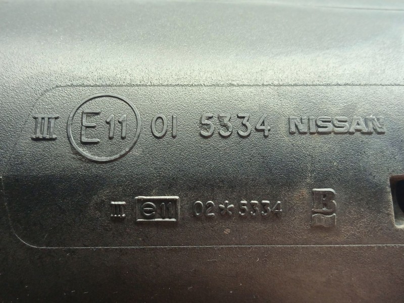 Recambio de retrovisor derecho para nissan primera (p11) 2.0 td referencia OEM IAM 015334 MANUAL NEGRO