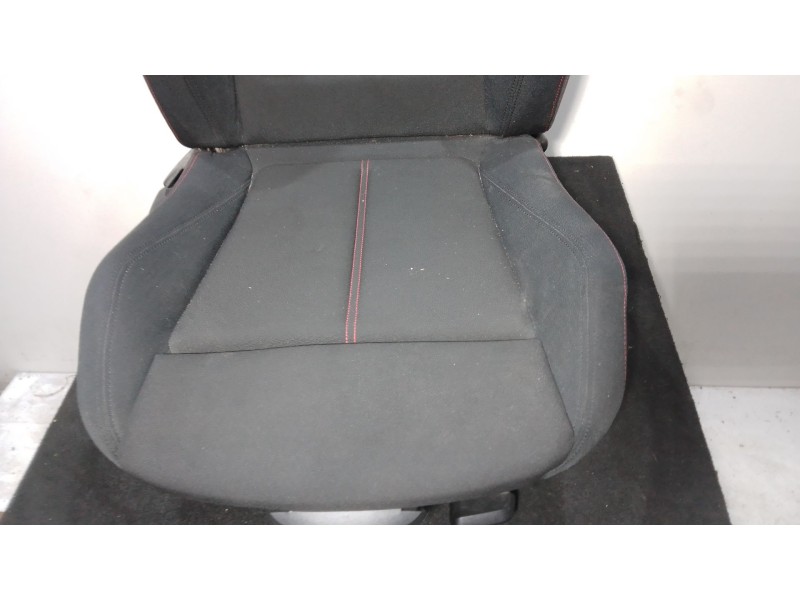 Recambio de asiento delantero derecho para bmw 1 (f20) 116 d referencia OEM IAM TELA  NEGRO/ROJO