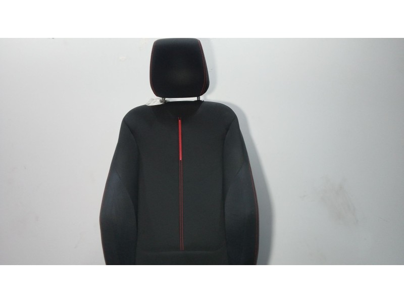 Recambio de asiento delantero derecho para bmw 1 (f20) 116 d referencia OEM IAM TELA  NEGRO/ROJO
