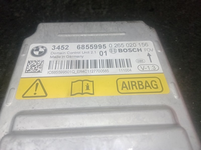 Recambio de centralita airbag para bmw 1 (f20) 116 d referencia OEM IAM 34526855995 - 0265020156 BOSCH 