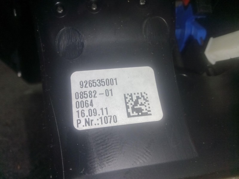 Recambio de aireador trasero central para bmw 1 (f20) 116 d referencia OEM IAM 926535001 - 0858201  