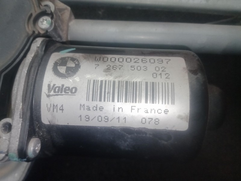 Recambio de motor limpia delantero para bmw 1 (f20) 116 d referencia OEM IAM 726750302 - W000026097 VALEO 