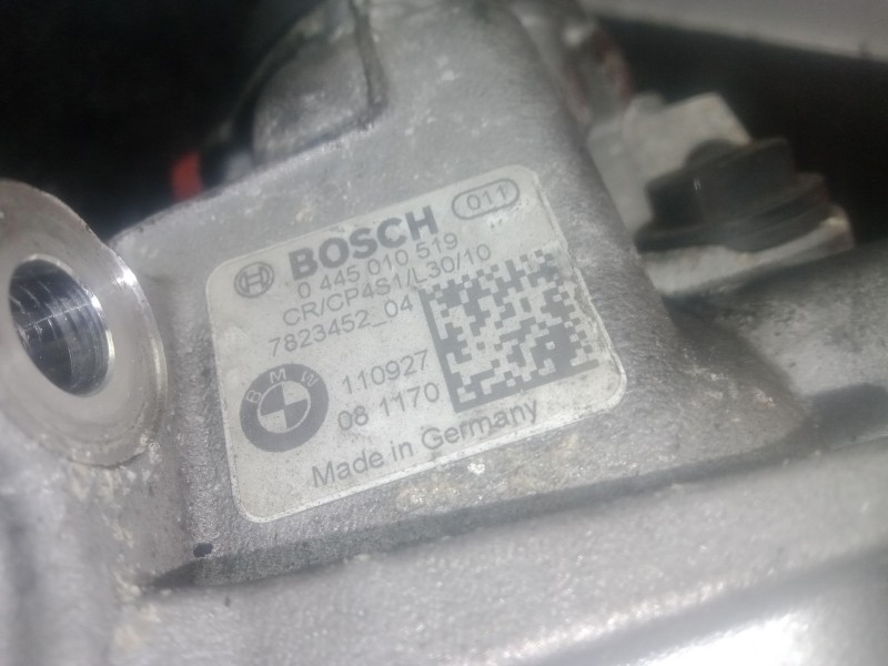 Recambio de bomba inyeccion para bmw 1 (f20) 116 d referencia OEM IAM 0445010519 - 782345204 BOSCH 