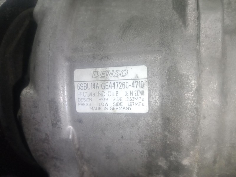 Recambio de compresor aire acondicionado para bmw 1 (f20) 116 d referencia OEM IAM GE4472604710 - 6SBU14A DENSO 