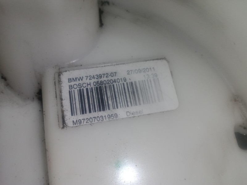 Recambio de aforador para bmw 1 (f20) 116 d referencia OEM IAM 0280204019 - 724397207 - M97207031959 BOSCH 