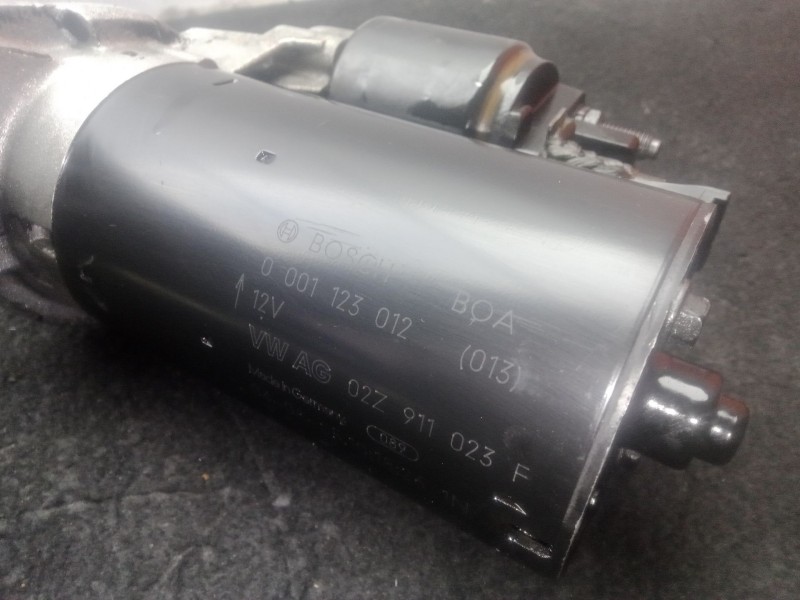 Recambio de motor arranque para volkswagen golf v (1k1) 1.9 tdi referencia OEM IAM 0001123012 - 02Z911023F BOSCH 