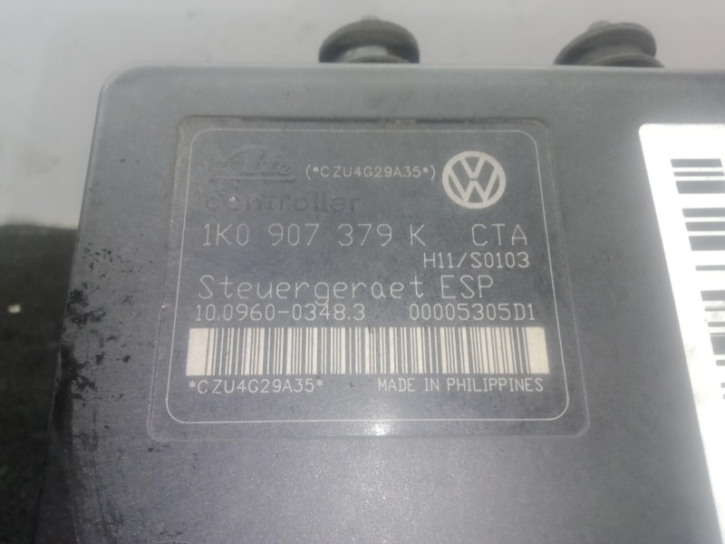 Recambio de abs para volkswagen golf v (1k1) 1.9 tdi referencia OEM IAM 1K0614517H - 10020601064 - 1K0907379K - 10096003483 ATE 