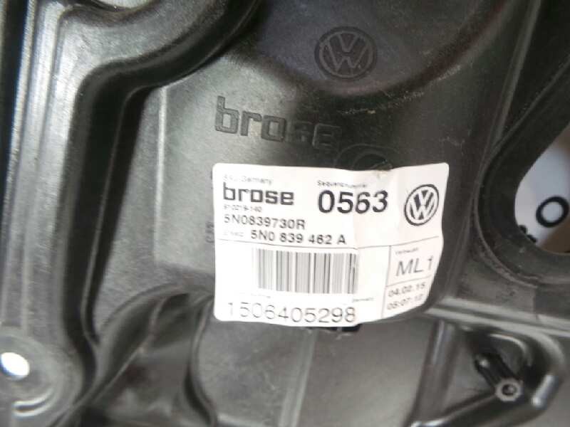 Recambio de elevalunas trasero derecho para volkswagen tiguan (5n2) 2.0 tdi referencia OEM IAM 5N0839462A-5N0839730R  BROSE