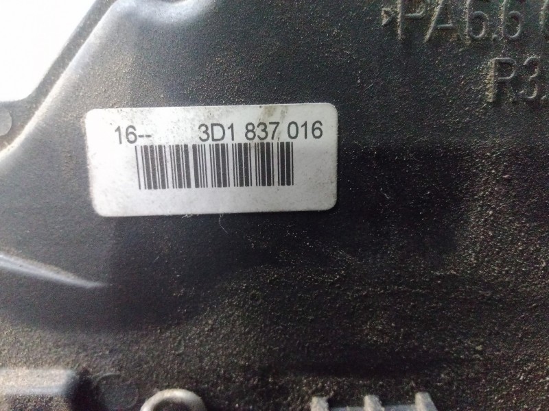 Recambio de cerradura puerta delantera derecha para volkswagen touran (1t1) 1.9 tdi referencia OEM IAM 3D1837016 9.PINES 