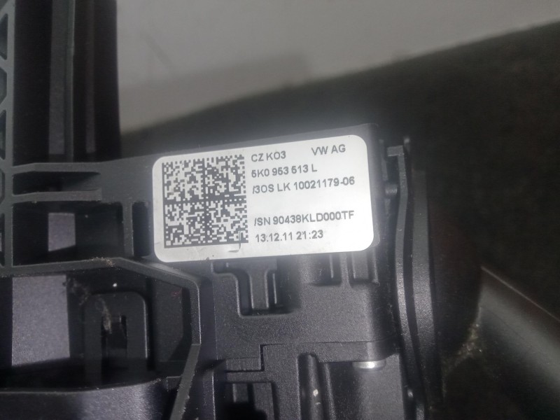 Recambio de mando luces para volkswagen golf vi (5k1) 1.6 tdi referencia OEM IAM 5K0953503AS - 1002121906 - 5K0953513L  