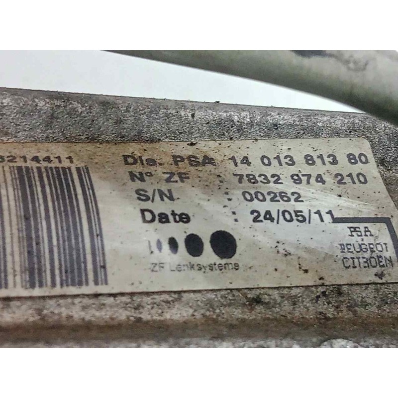 Recambio de cremallera direccion para fiat scudo combi (272) panorama executive l1h1 165 multijet (5 pl.) referencia OEM IAM 140