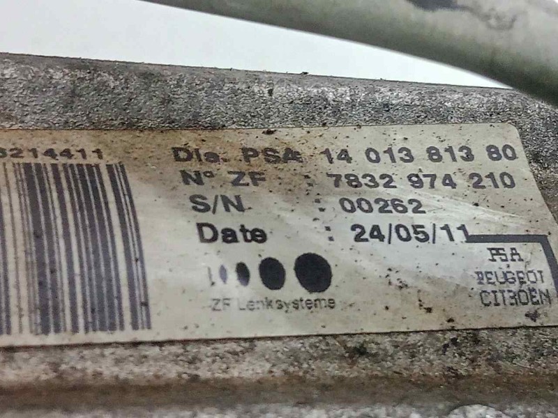 Recambio de cremallera direccion para fiat scudo combi (272) panorama executive l1h1 165 multijet (5 pl.) referencia OEM IAM 140