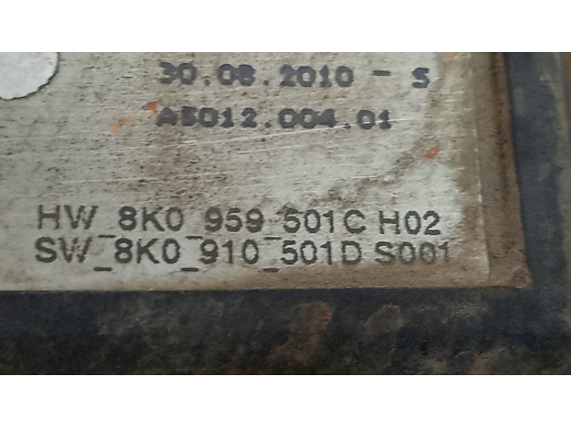 Recambio de resistencia electroventilador para audi q5 (8rb) 2.0 tdi quattro referencia OEM IAM 8K0959501C - 8K0910501D  VALEO