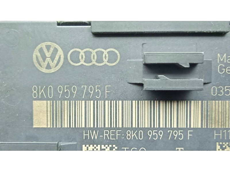 Recambio de centralita cierre para audi q5 (8rb) 2.0 tdi quattro referencia OEM IAM 8K0959795F - 8K0959795F  TEMIC