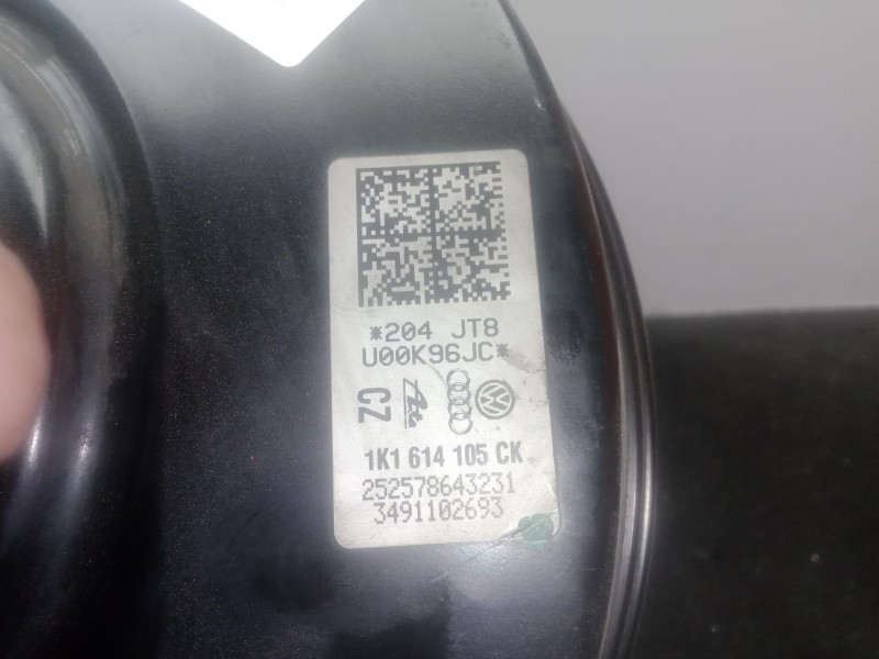Recambio de servofreno para volkswagen golf vi (5k1) 1.6 tdi referencia OEM IAM 1K1614105CK ATE 