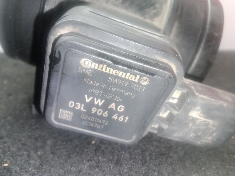 Recambio de caudalimetro para volkswagen golf vi (5k1) 1.6 tdi referencia OEM IAM 03L906461 - 5WK97023 - A2C53246005 CONTINENTAL