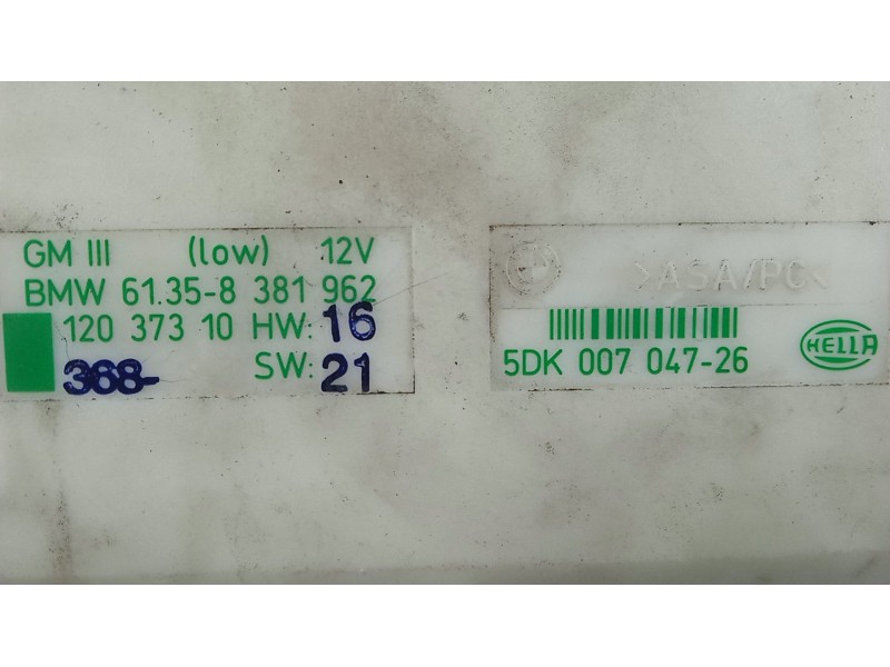 Recambio de modulo electronico para bmw 5 (e39) 525 tds referencia OEM IAM 5DK00704726 - 61358381962 CENTRALITA.CIERRE 