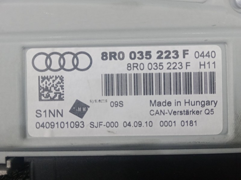 Recambio de sistema audio / radio cd para audi q5 (8rb) 2.0 tdi quattro referencia OEM IAM 8R0035223F - 0409101093  