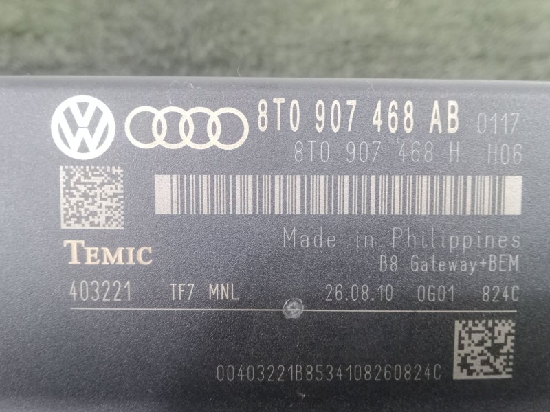 Recambio de modulo electronico para audi q5 (8rb) 2.0 tdi quattro referencia OEM IAM 8T0907468AB - 403221  TEMIC