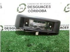 Recambio de piloto matricula para renault trafic caja cerrada (ab 4.01) referencia OEM IAM 8200211477  