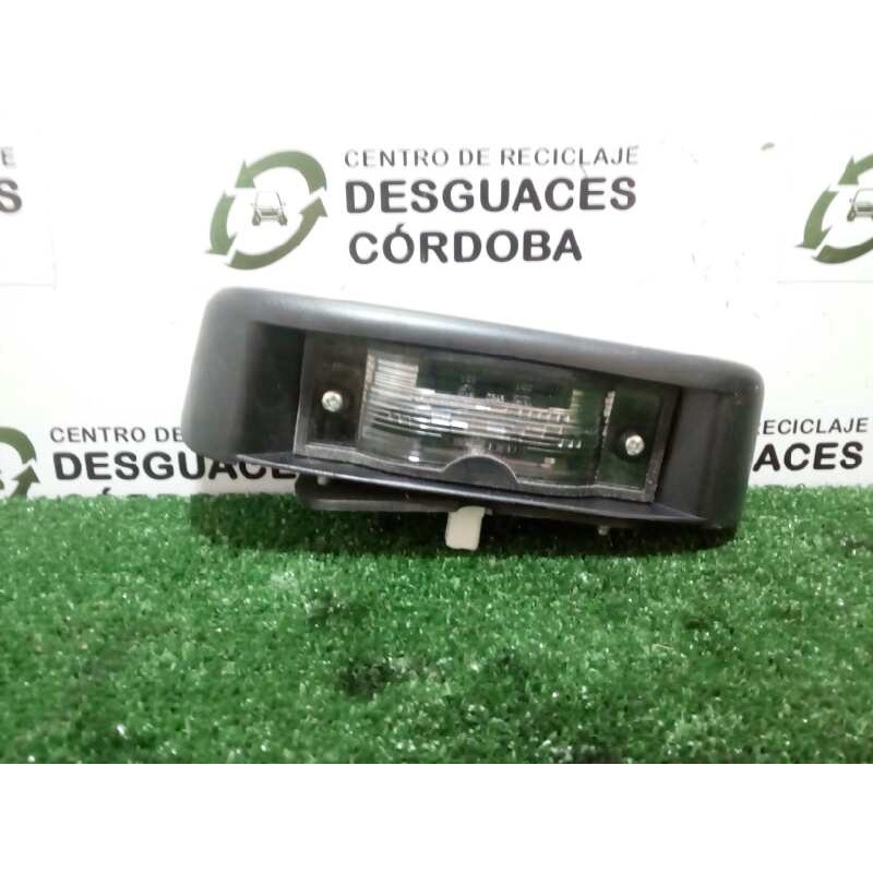 Recambio de piloto matricula para renault trafic caja cerrada (ab 4.01) referencia OEM IAM 8200211477  