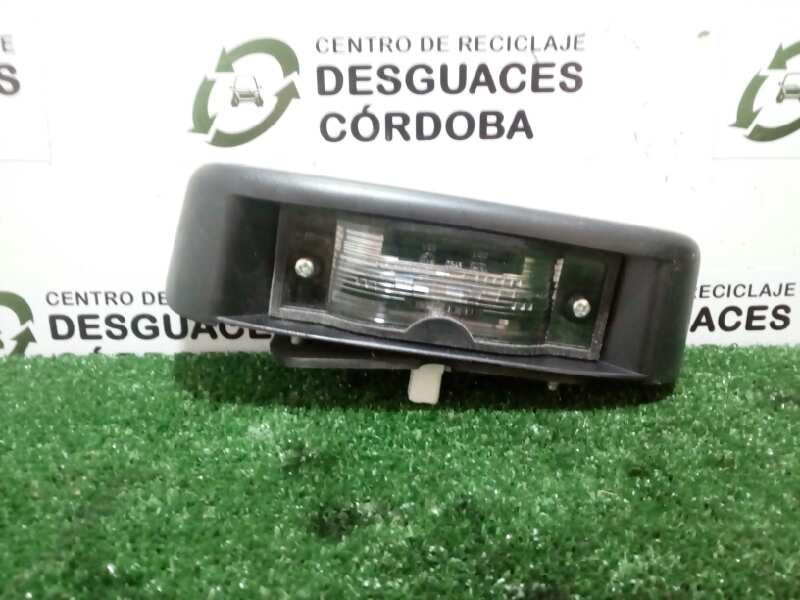 Recambio de piloto matricula para renault trafic caja cerrada (ab 4.01) referencia OEM IAM 8200211477  