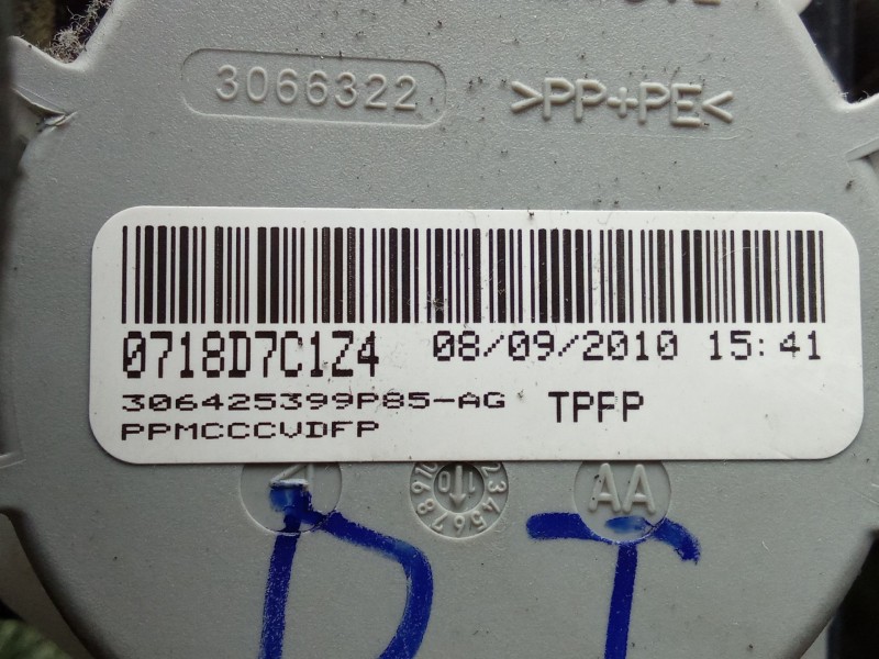 Recambio de cinturon seguridad delantero izquierdo para audi q5 (8rb) 2.0 tdi quattro referencia OEM IAM 0718D7C1Z4 - 306425399P