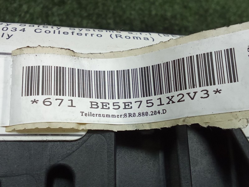 Recambio de airbag delantero derecho para audi q5 (8rb) 2.0 tdi quattro referencia OEM IAM 671BE5E751X2V3  