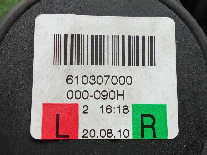 Recambio de cinturon seguridad trasero izquierdo para audi q5 (8rb) 2.0 tdi quattro referencia OEM IAM 610307000 - 000090H  