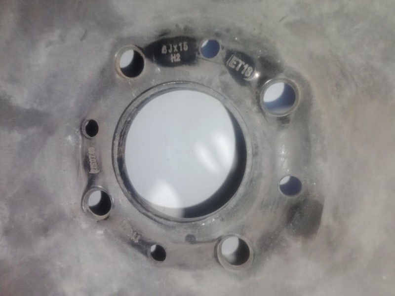 Recambio de llanta para citroën xsara picasso (n68) 1.6 16v referencia OEM IAM R15 - 6JX15H2 - ET18 - 4 TORNILLOS 4 TORNILLOS AC