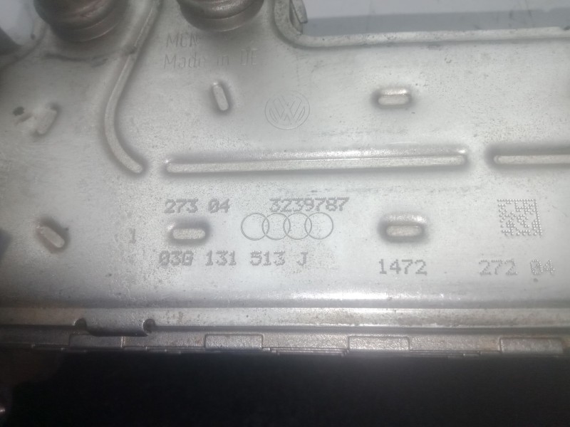 Recambio de enfriador gases egr para seat altea (5p1) 2.0 tdi 16v referencia OEM IAM 03G131513J  