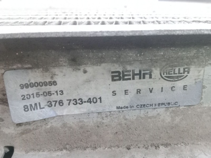 Recambio de intercooler para man tg - l 12.xxx 7.0 referencia OEM IAM 8ML376733401 730X675X50 BEHR