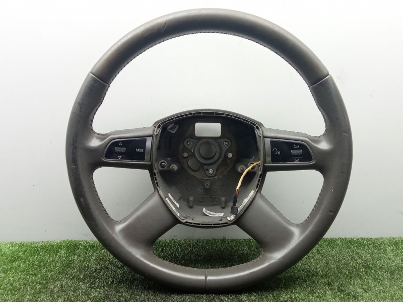 Recambio de volante para audi q5 (8rb) 2.0 tdi quattro referencia OEM IAM 8R0419091SXBC MULTIFUNCION CUERO