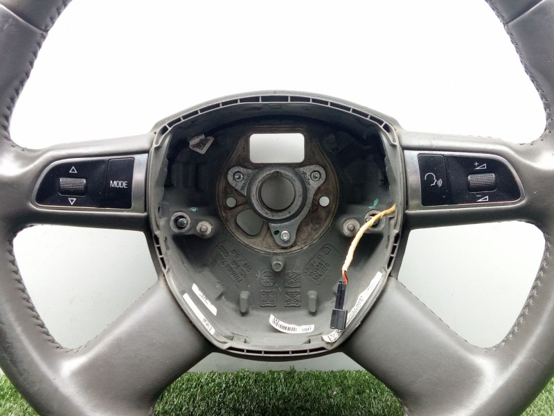 Recambio de volante para audi q5 (8rb) 2.0 tdi quattro referencia OEM IAM 8R0419091SXBC MULTIFUNCION CUERO