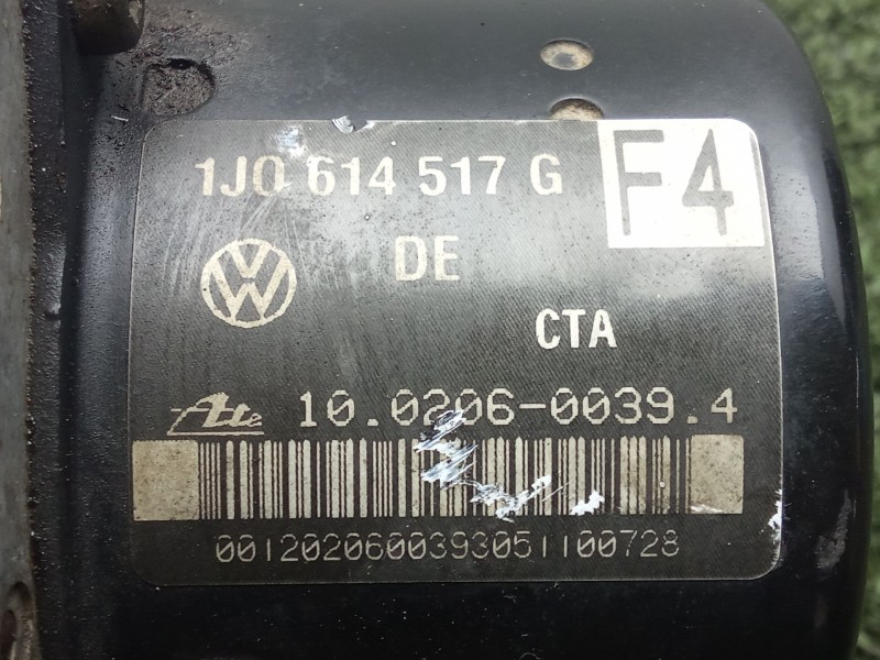 Recambio de abs para seat leon (1m1) 1.9 tdi referencia OEM IAM 1J0614517G - 10020600394 - 1C0907379G  ATE
