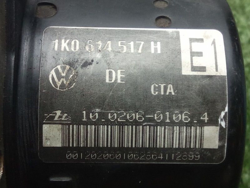 Recambio de abs para seat altea (5p1) 2.0 tdi 16v referencia OEM IAM 1K0614517H - 1K0907379K - 10096003483  ATE