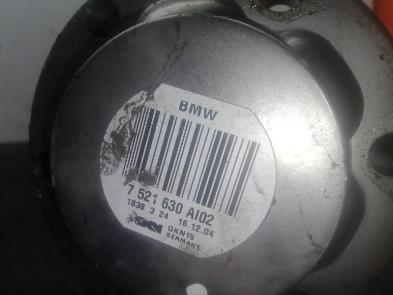 Recambio de transmision trasera derecha para bmw serie 7 (e65/e66) 3.0 turbodiesel cat referencia OEM IAM 7521630AI02  