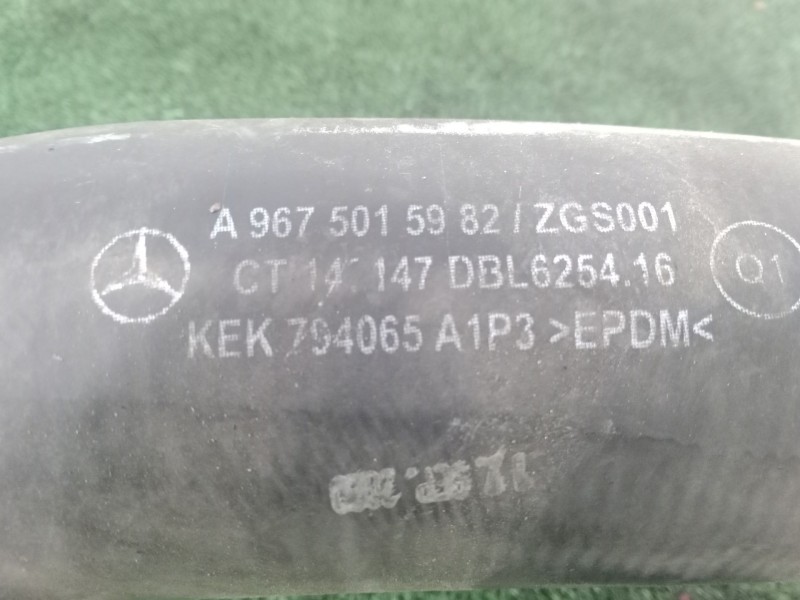 Recambio de tubo presion turbocompresor para mercedes-benz atego 1321 ls 4x2 referencia OEM IAM A9675014782 FLEXIBLE 