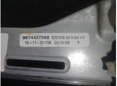 Recambio de elevalunas trasero izquierdo para citroën c-elysée 1.6 blue-hdi fap referencia OEM IAM 9677417580 - 402475C - 967443 2