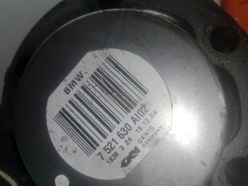 Recambio de transmision trasera izquierda para bmw serie 7 (e65/e66) 3.0 turbodiesel cat referencia OEM IAM 7521630AI02  