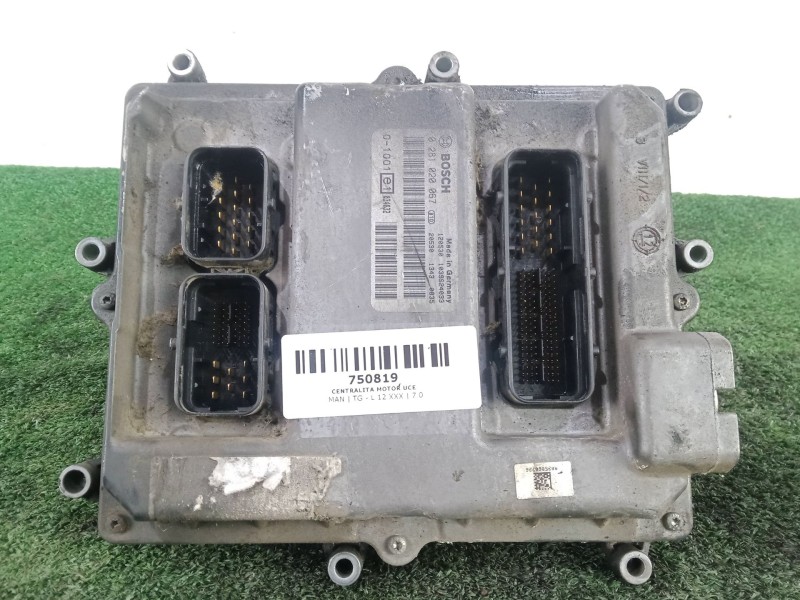 Recambio de centralita motor uce para man tg - l 12.xxx 7.0 referencia OEM IAM 0281020067  BOSCH