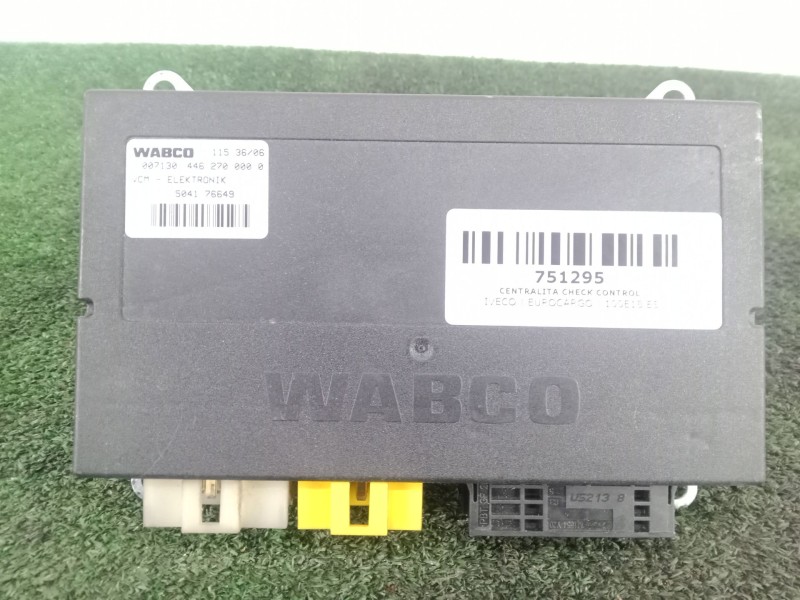 Recambio de centralita check control para iveco eurocargo 100e18 e5 referencia OEM IAM 504176649 - 0071304462700000  WABCO