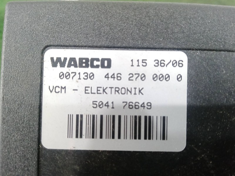 Recambio de centralita check control para iveco eurocargo 100e18 e5 referencia OEM IAM 504176649 - 0071304462700000  WABCO