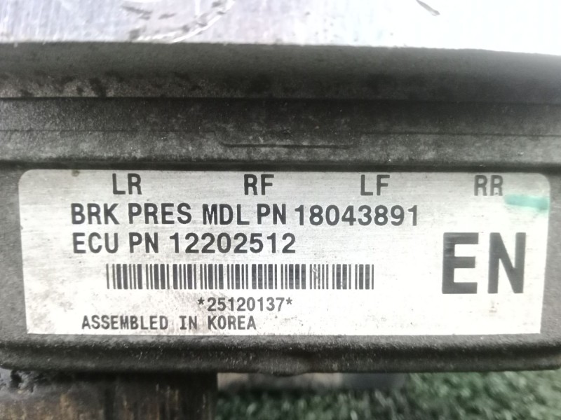 Recambio de abs para daewoo kalos (klas) 1.4 16v referencia OEM IAM 18046958 - 12202512 - 18043891  DNP