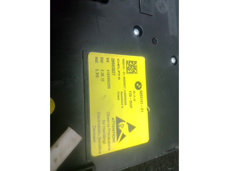 Recambio de luz interior para bmw 5 (g30, f90) 520 d referencia OEM IAM 989314101 DELPHI 28663827 - 4183390299