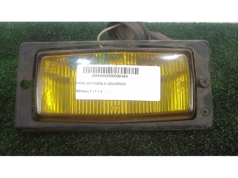 Recambio de faro antiniebla izquierdo para renault 11 1.4 referencia OEM IAM   