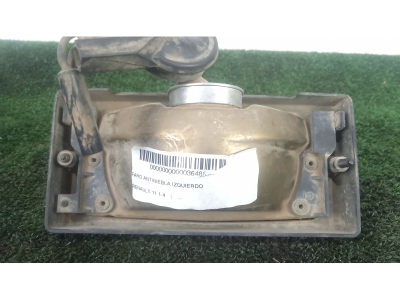 Recambio de faro antiniebla izquierdo para renault 11 1.4 referencia OEM IAM  83-88 - AMARILLO RAYADO