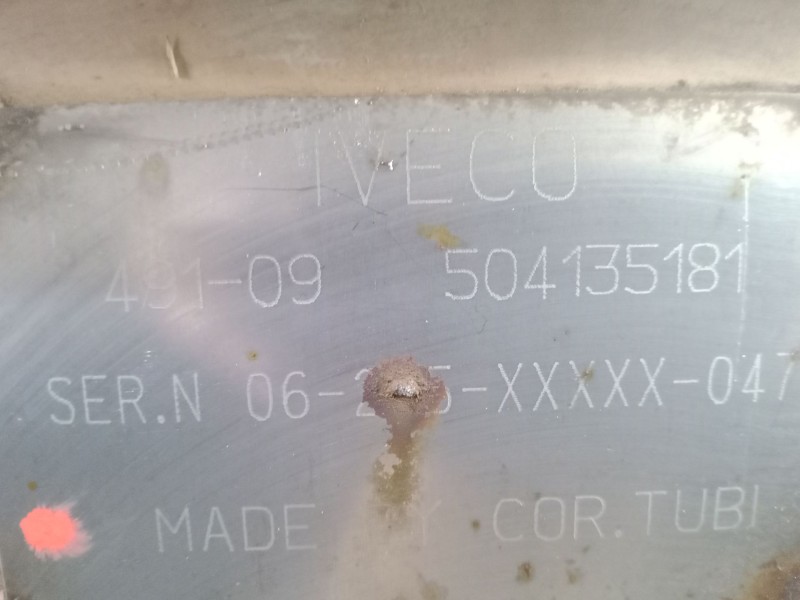 Recambio de filtro de particulas para iveco eurocargo 100e18 e5 referencia OEM IAM 504135181 - 49109504135181  