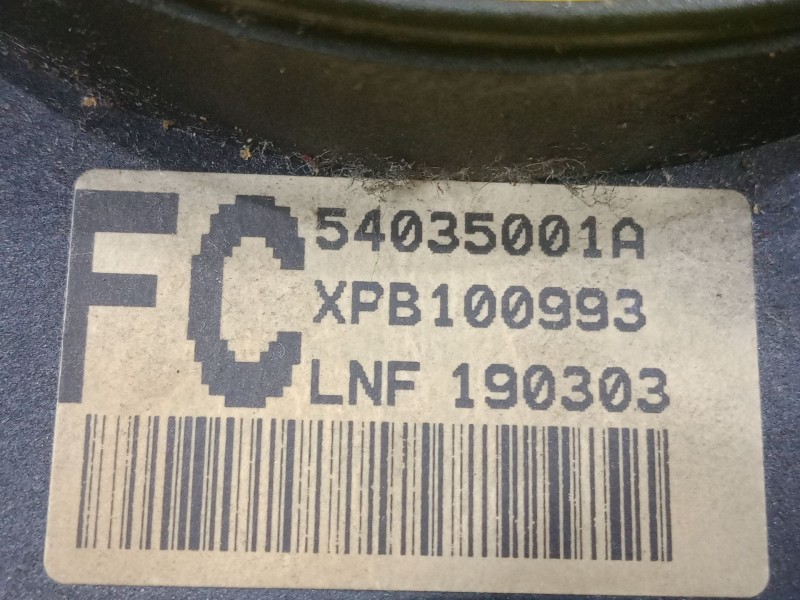 Recambio de anillo airbag para rover 75 (rj) 2.0 cdti referencia OEM IAM 54035001A - XPB100993 - PH030770527 6.PINES 